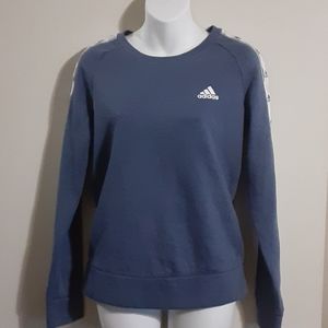 Adidas Ribbon Logo Crew Sweatshirt